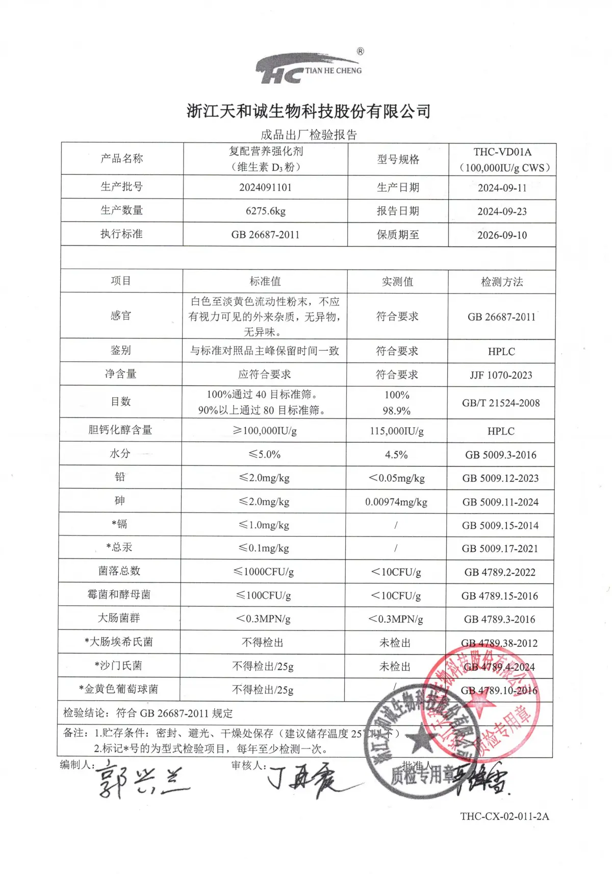 维生素 D3 粉